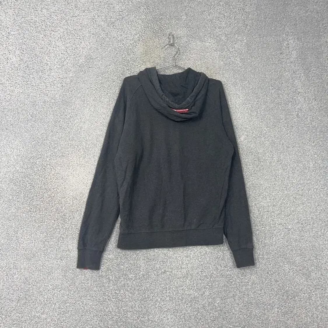 뉴발란스 스펠 프린팅 로고 딥그레이 후드티 95 상품이미지2