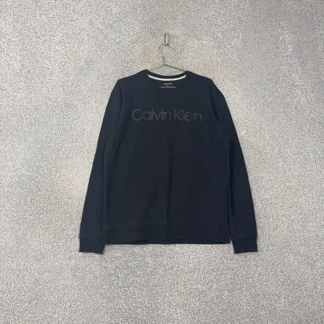 캘빈클라인 프린팅 로고 캐주얼 남성 맨투맨 L 상품이미지1