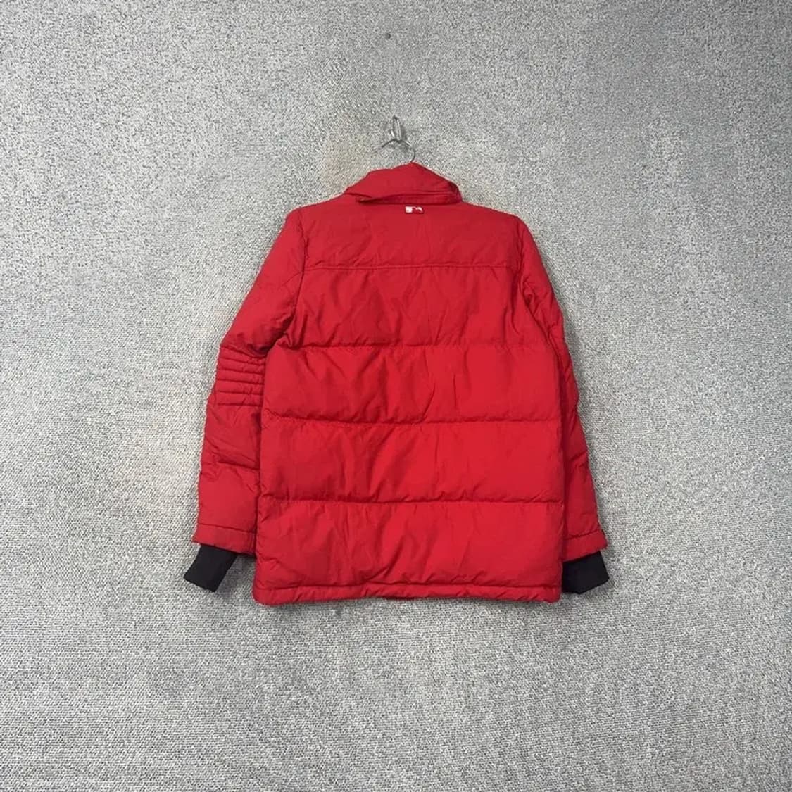 MLB LA다저스 패치 로고 레드 덕다운 오리털 패딩 점퍼 85 상품이미지2