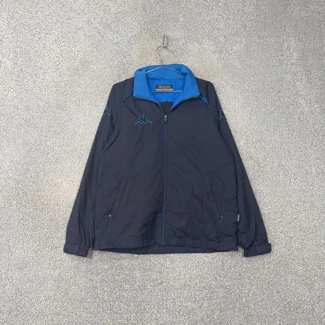 카파 네이비 로고 올드스쿨 바람막이 L 상품이미지1