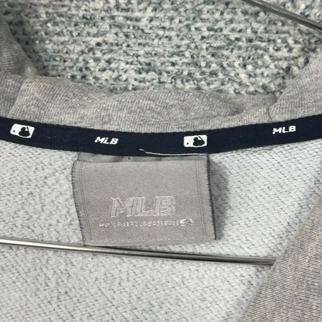 MLB LA다저스 로고 그레이 후드티 100 상품이미지3