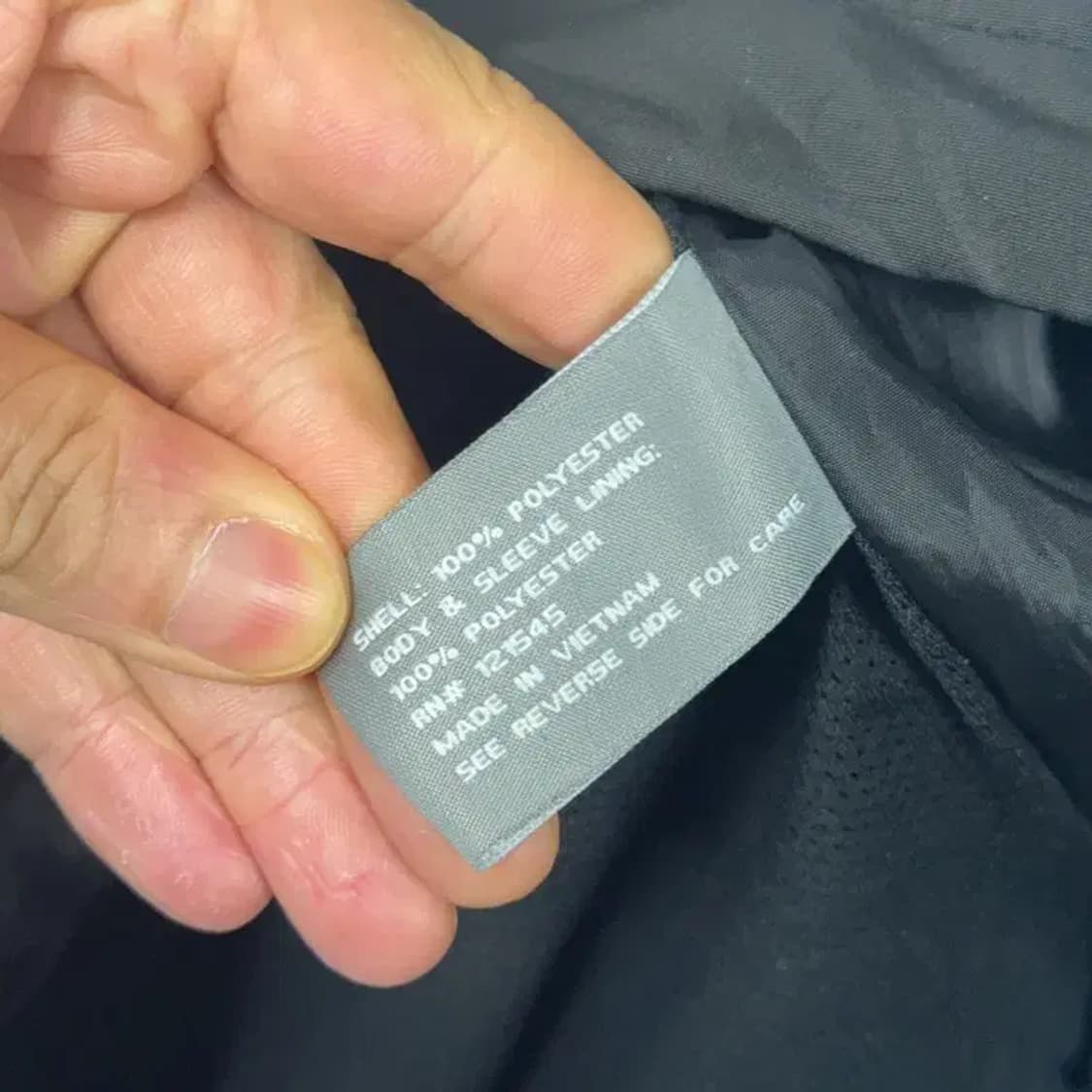 마이클코어스 블랙 로고 기능성 바람막이 자켓 M 상품이미지4