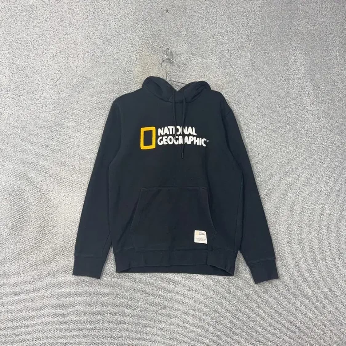 내셔널지오그래픽 프린팅 로고 후드티 L 상품이미지1