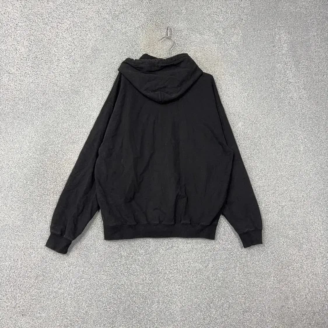 디스이즈네버댓 스펠 로고 블랙 스웻 후드티 XL 상품이미지2