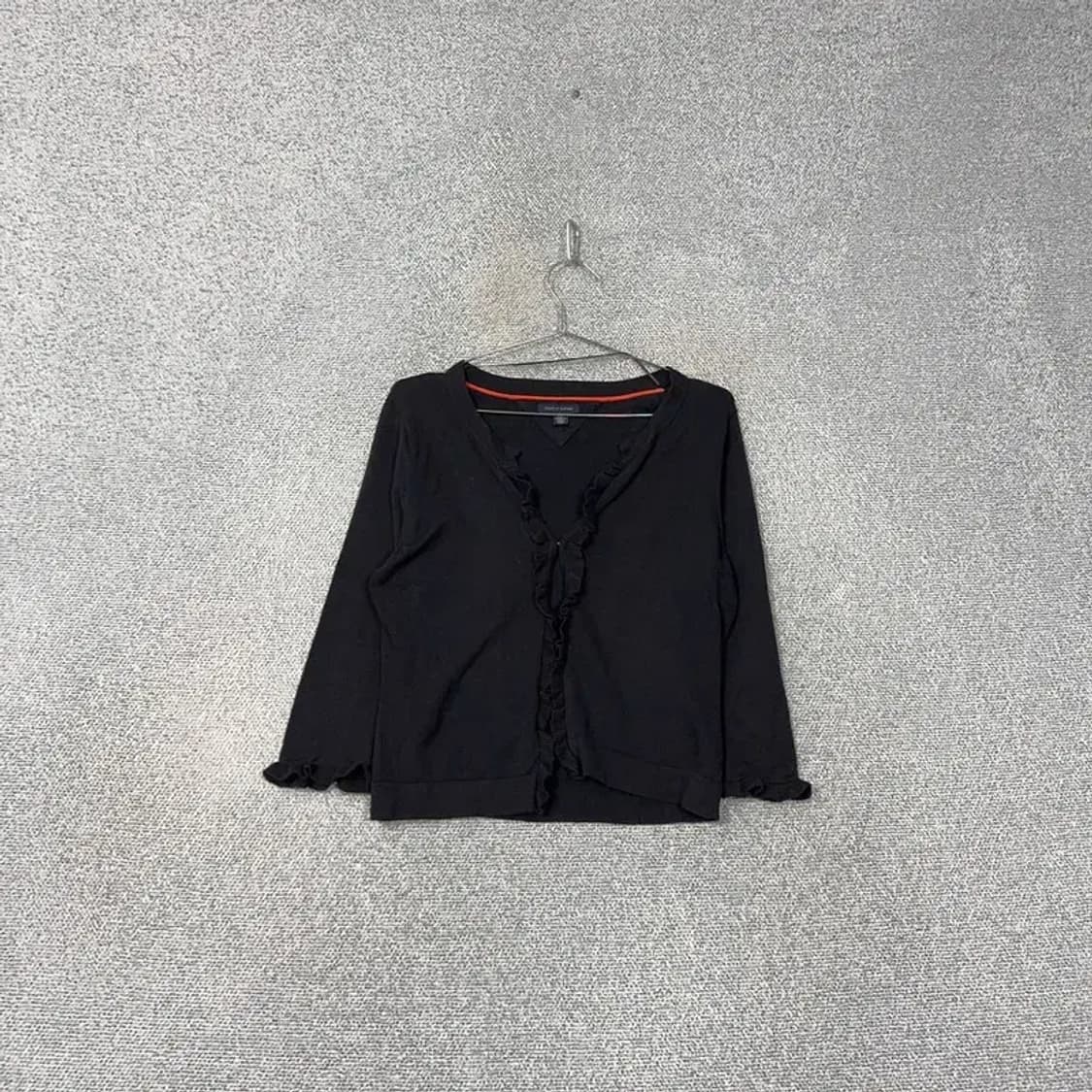 타미힐피거 코튼 블랙 가디건 M 상품이미지1