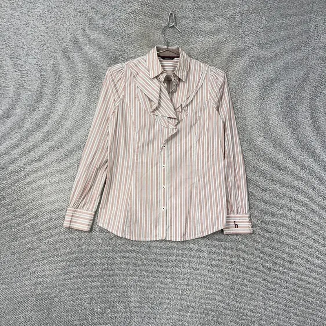 해지스 스트라이프 레이스 셔츠 85 상품이미지1