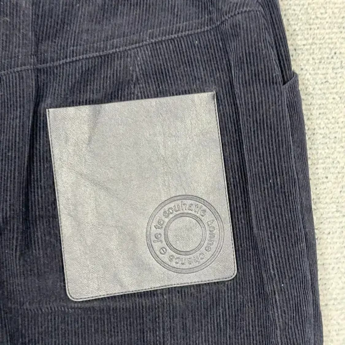 올리브데올리브 코듀로이 네이비 스커트 1사이즈 상품이미지5