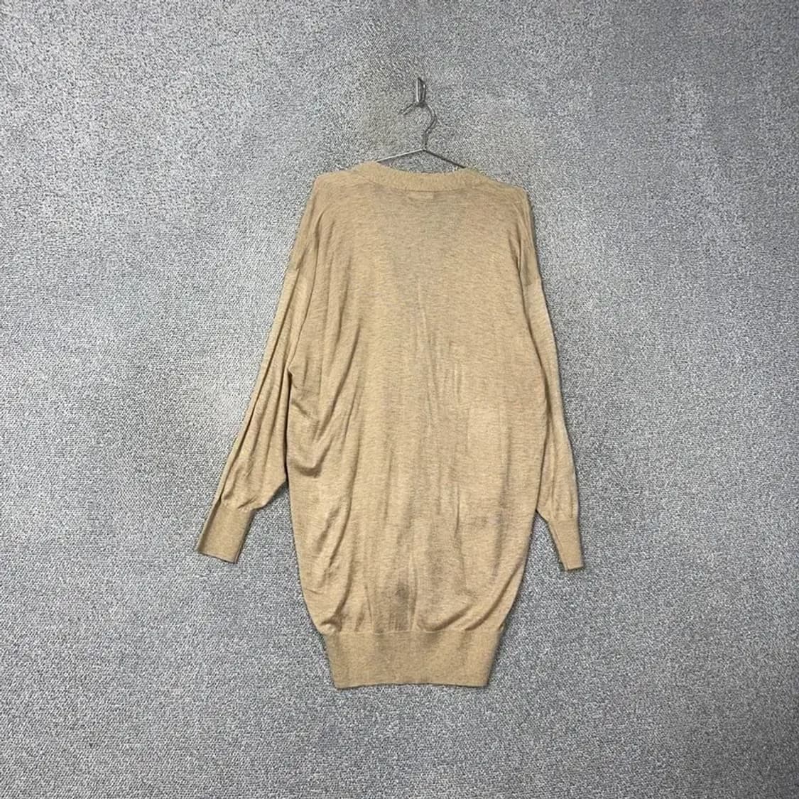 자라 베이지 롱 가디건 M 상품이미지2