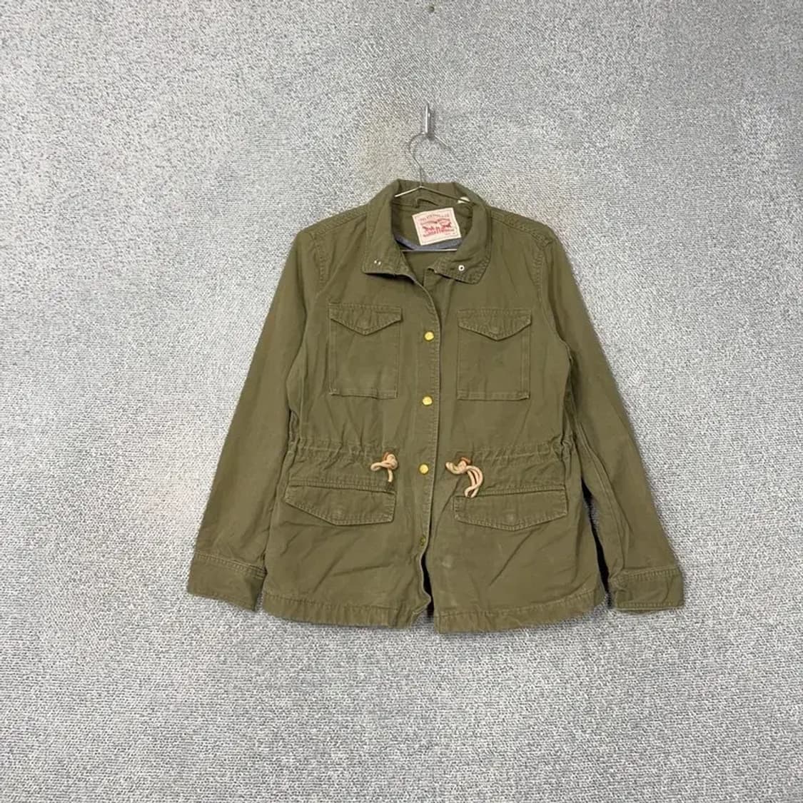 리바이스 야상 카키 자켓 S 상품이미지1