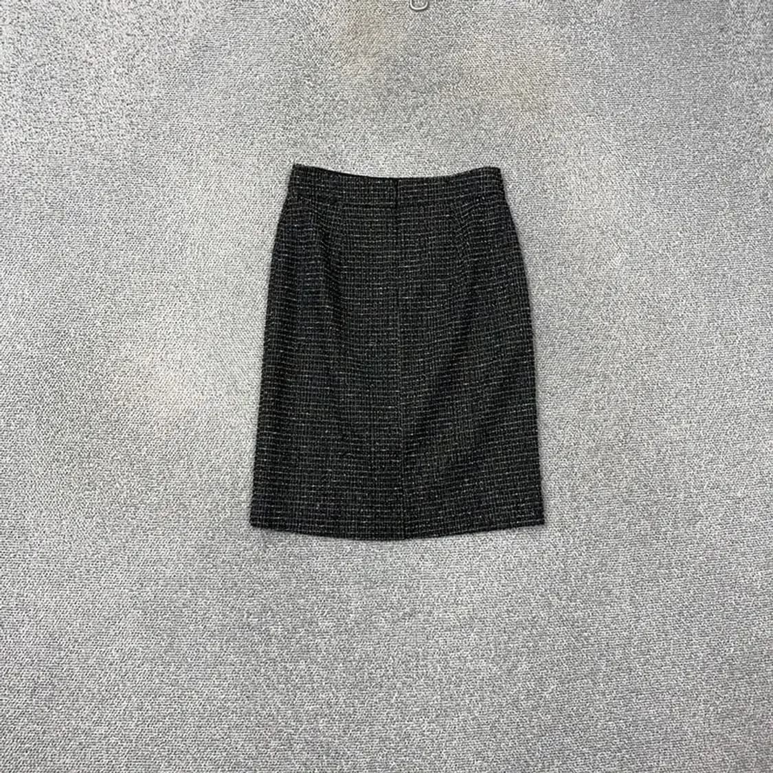 잇미샤 럭셔리 체크 블랙 스커트 25 상품이미지1