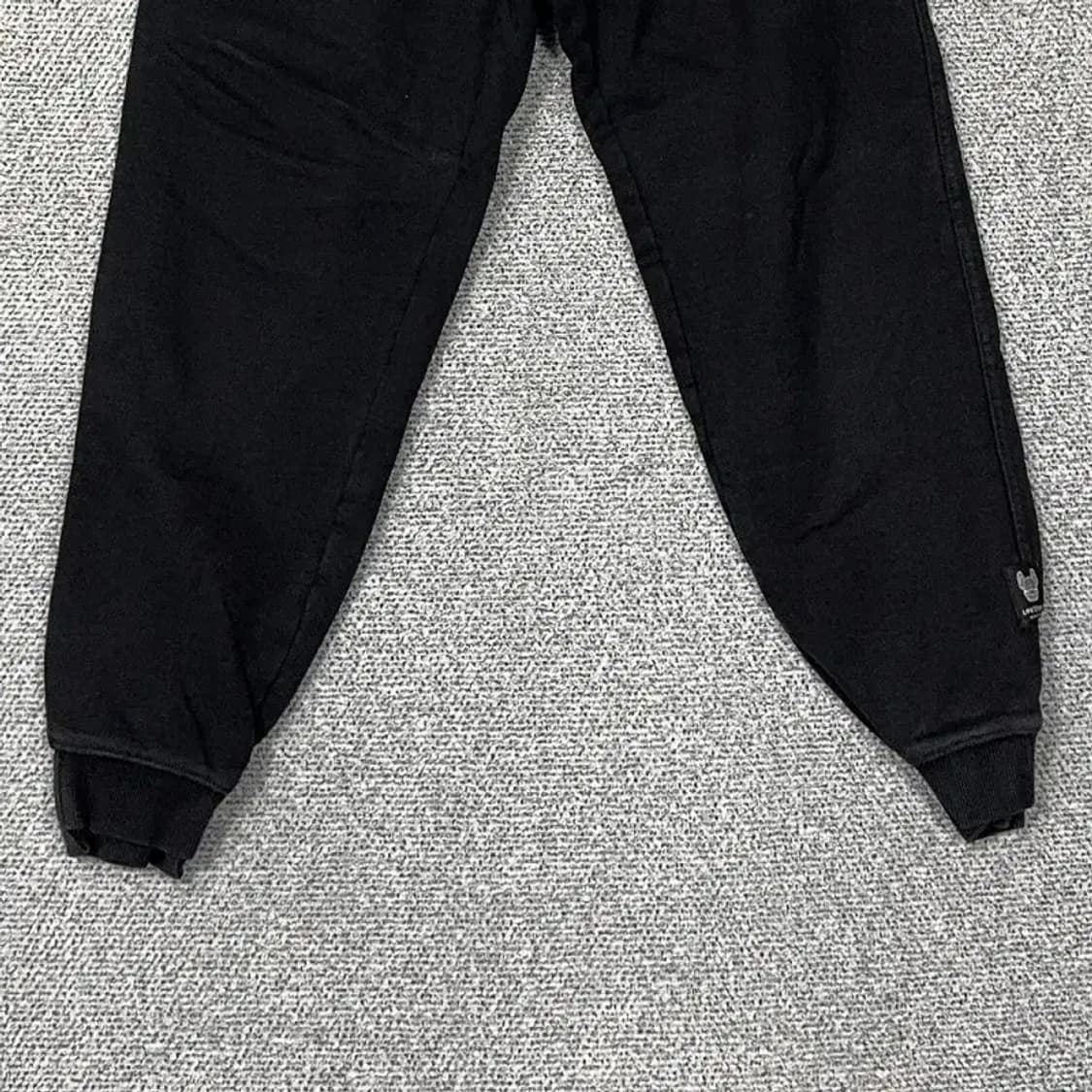 라이프워크 패치 로고 블랙 조거팬츠 S 상품이미지4