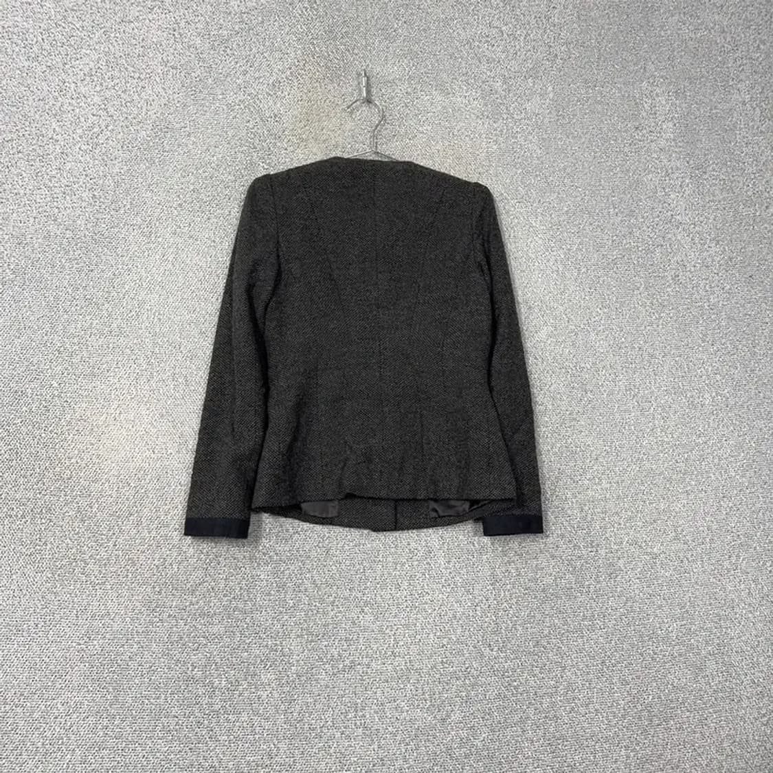 한섬 시스템 포켓 그레이 울 자켓 S 상품이미지2