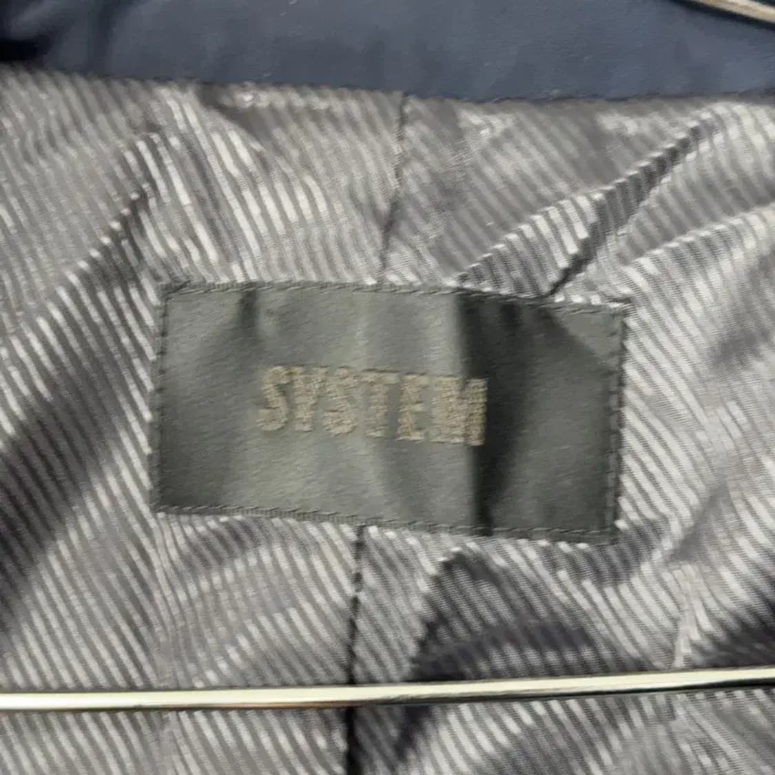 한섬 시스템 네이비 트렌치 82-94-160 상품이미지5