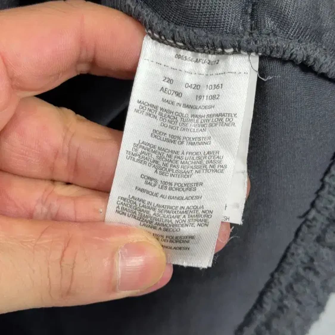 콜롬비아 배색 플리스 후리스 XL 상품이미지4