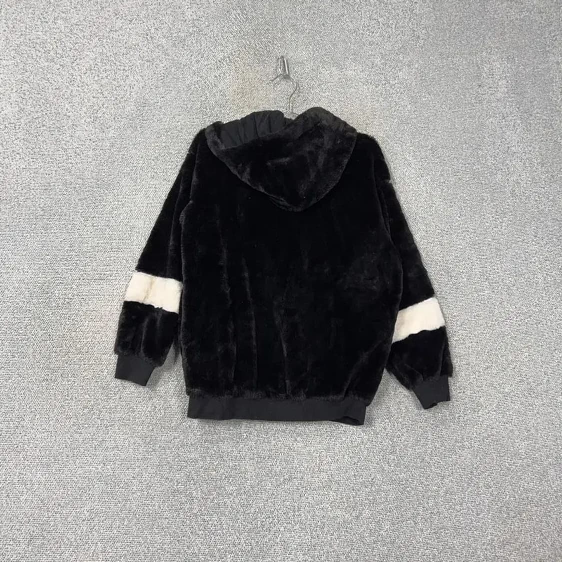 NBA 시카고불스 양털 블랙 후드티 XS 상품이미지2