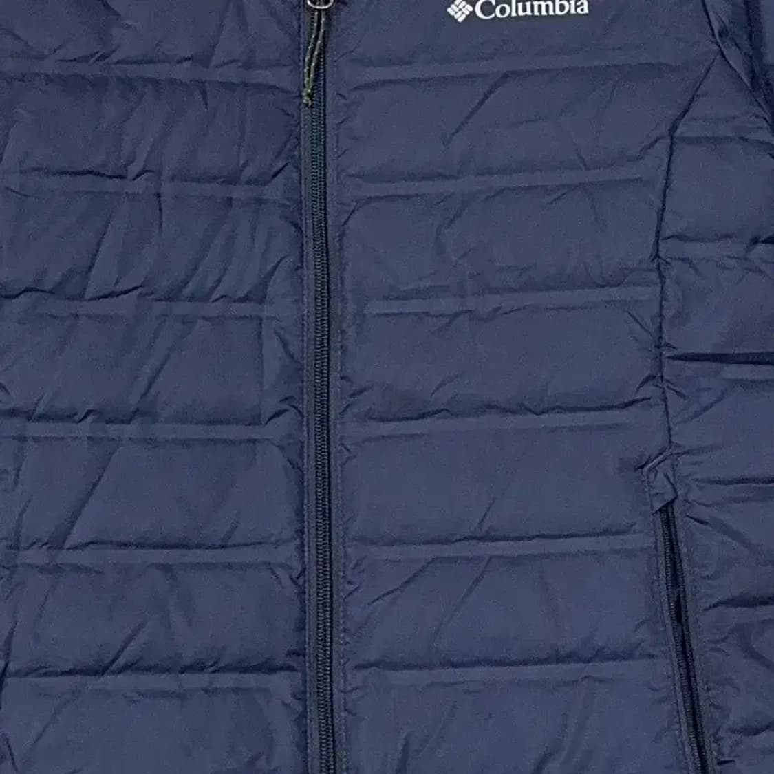 콜롬비아 여성 네이비 경량 패딩 M 상품이미지3