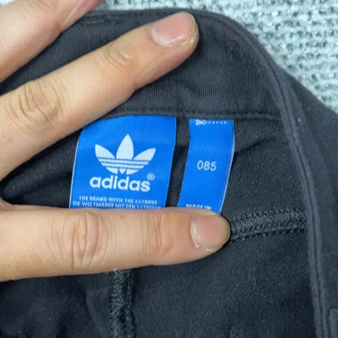 아디다스 올블랙 불꽃로고 기능성 팬츠 85 상품이미지5