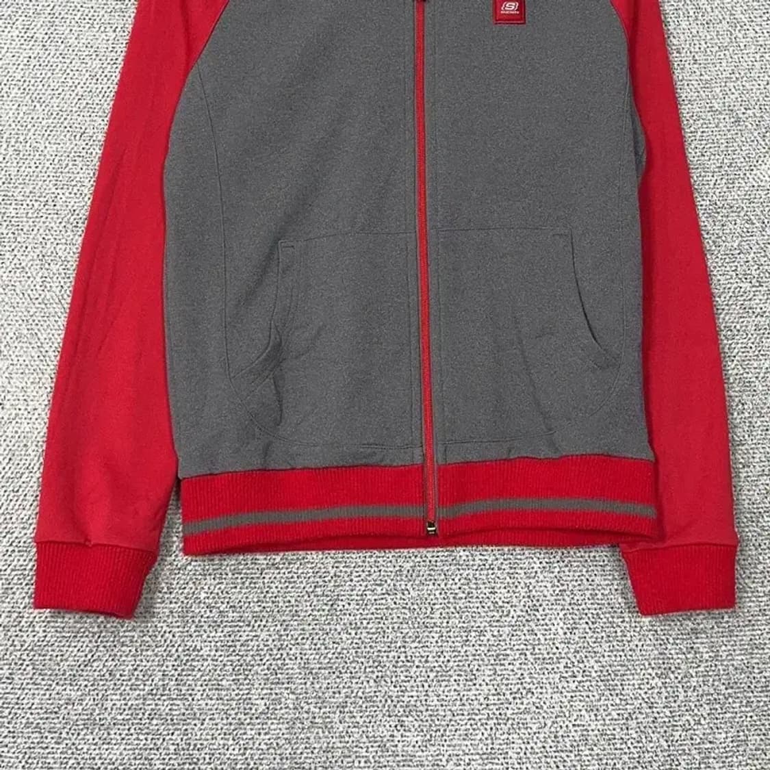 스케쳐스 여성 로고 기능성 투톤 후드집업 90 상품이미지4