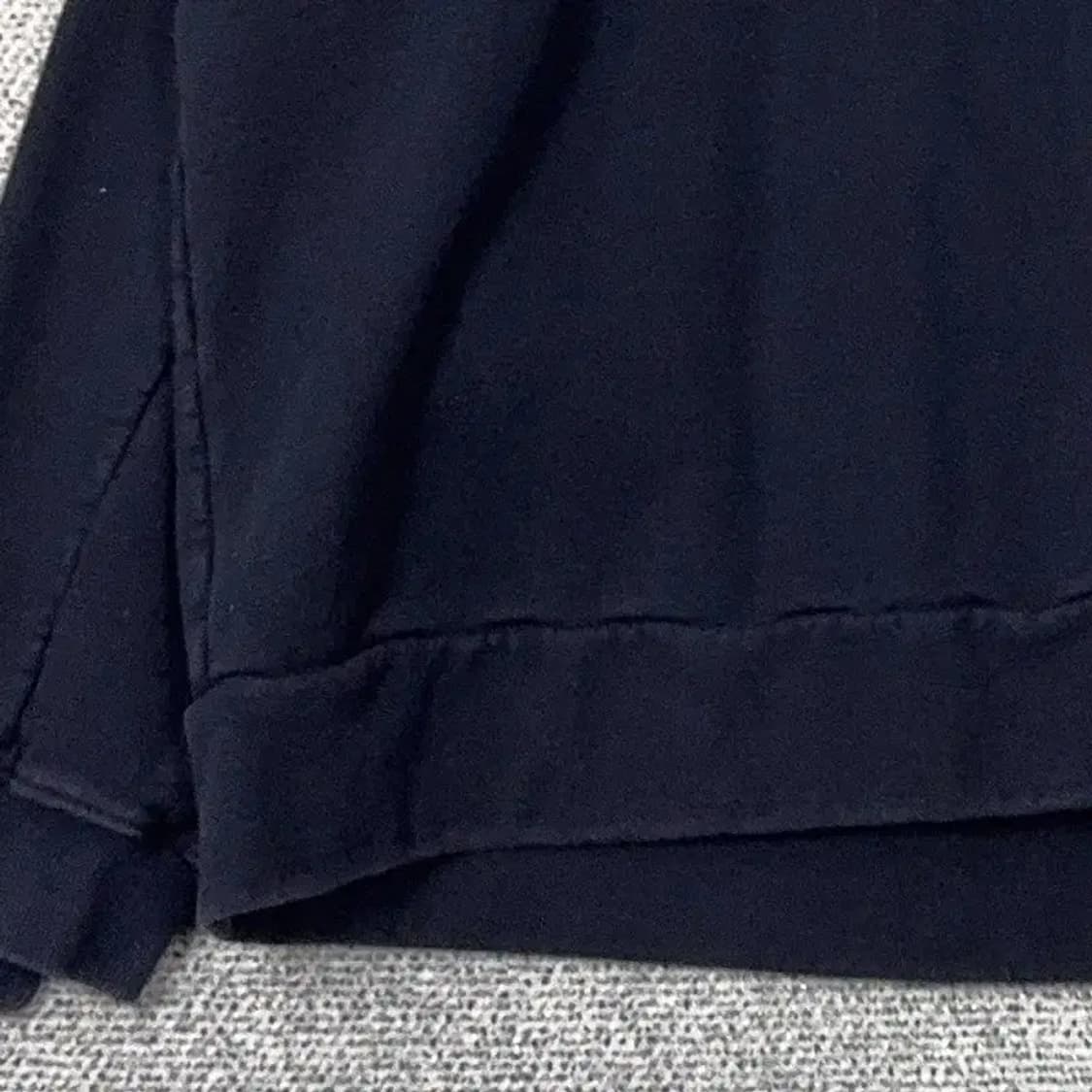 스튜디오 톰보이 네이비 하드코튼 오버핏 맨투맨 상품이미지3
