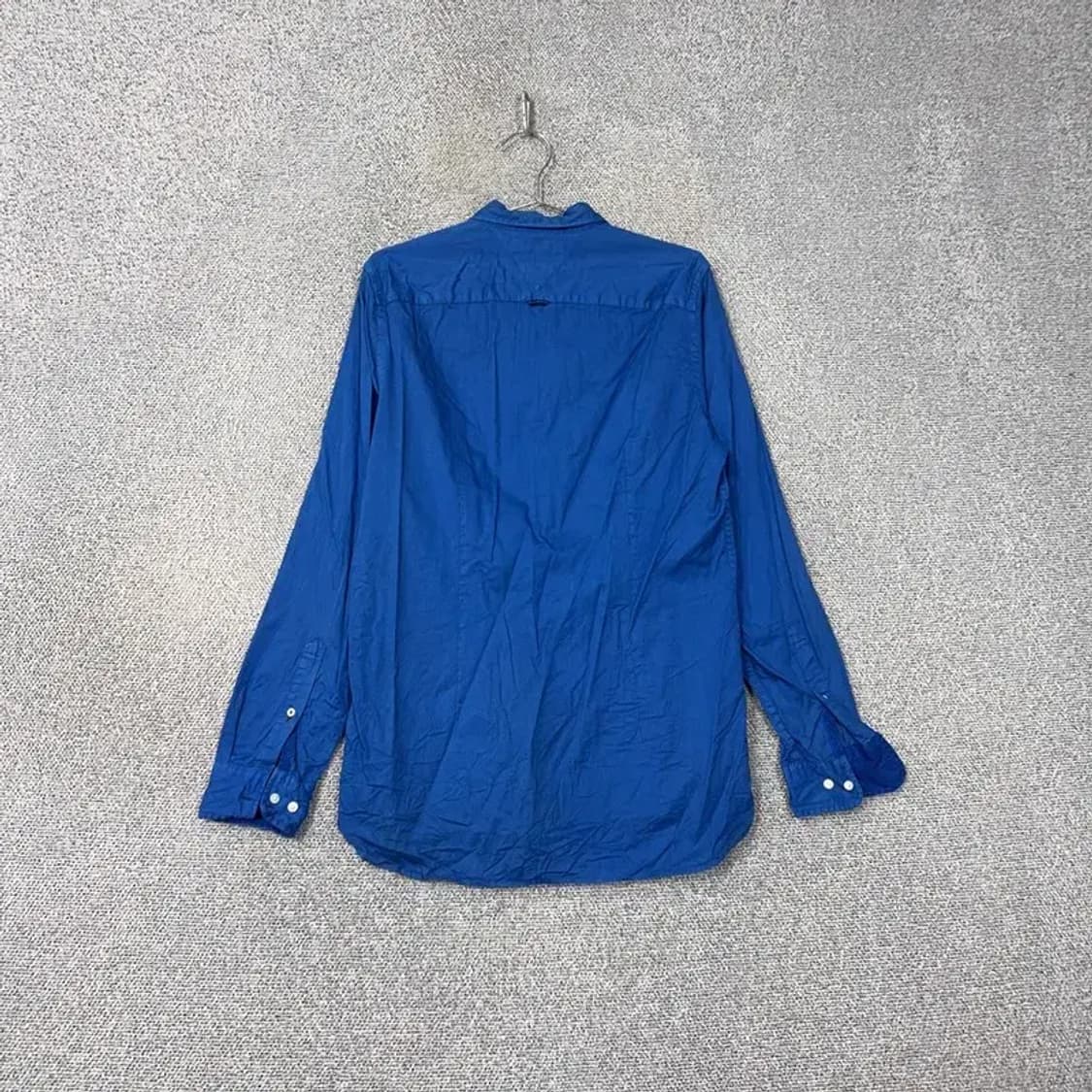 타미힐피거 블루 로고 코튼 셔츠 M 상품이미지2