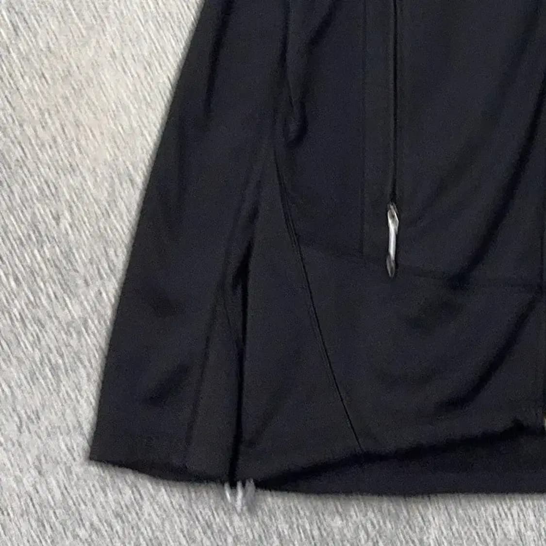 아디다스 블랙 로고 기능성 집업 저지 110 상품이미지3