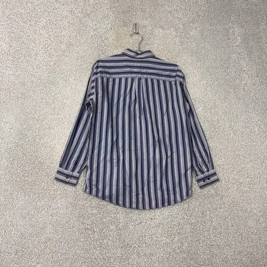 라코스테 빈티지 스트라이프 코튼 셔츠 95 상품이미지2