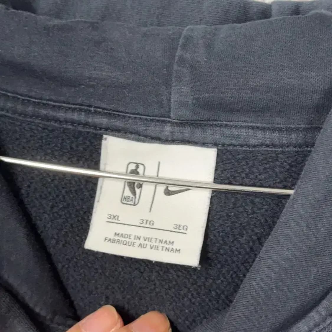 나이키 NBA 프린팅 로고 빅사이즈 오버핏 후드티 3XL 상품이미지4