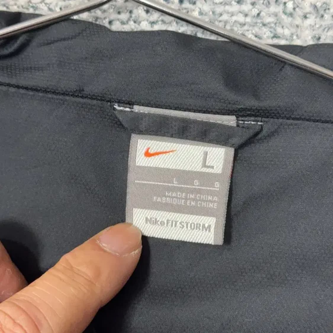 나이키 로고 올드스쿨 빈티지 바람막이 L 상품이미지3
