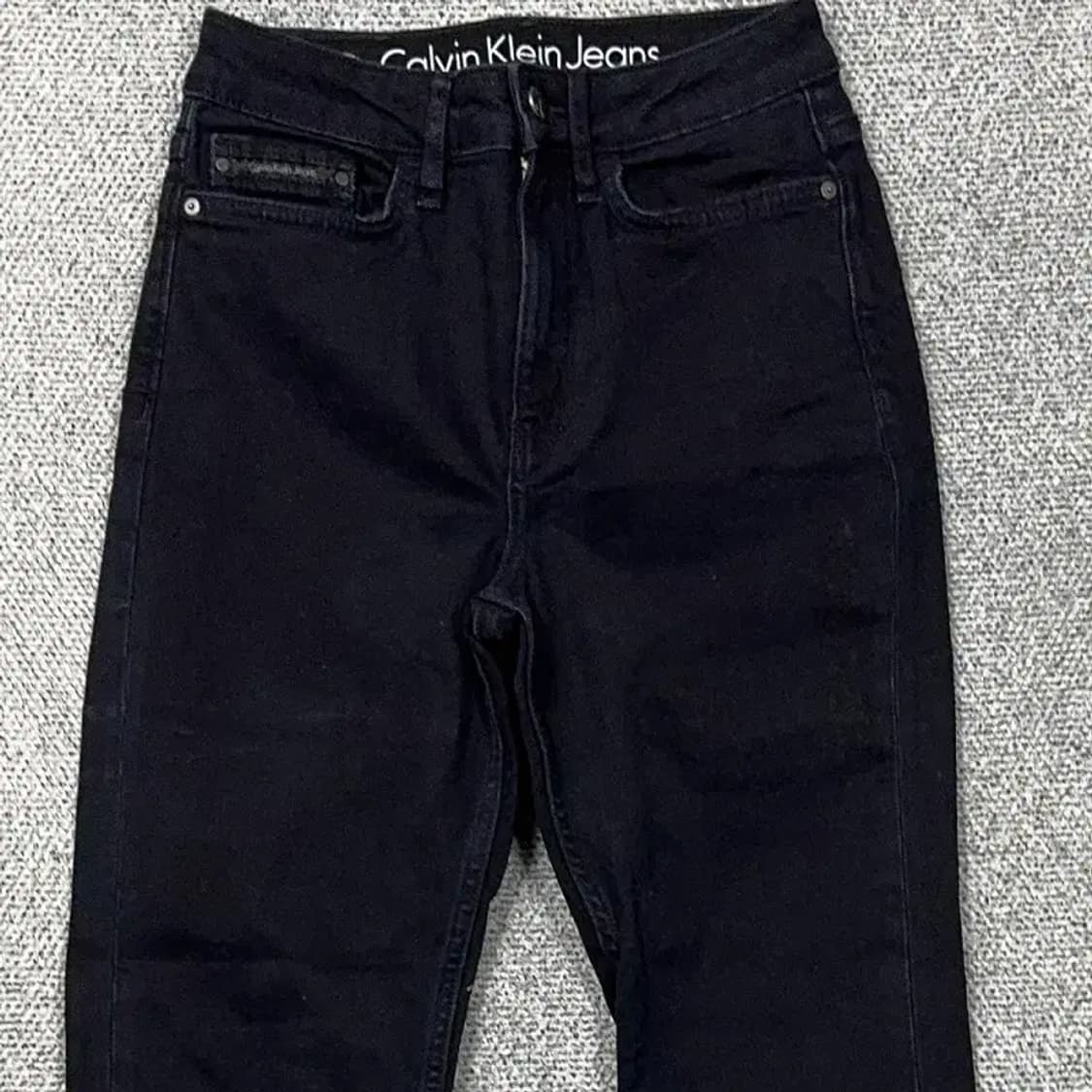 캘빈클라인 여성 캐주얼 스키니 크롭진 27 상품이미지3