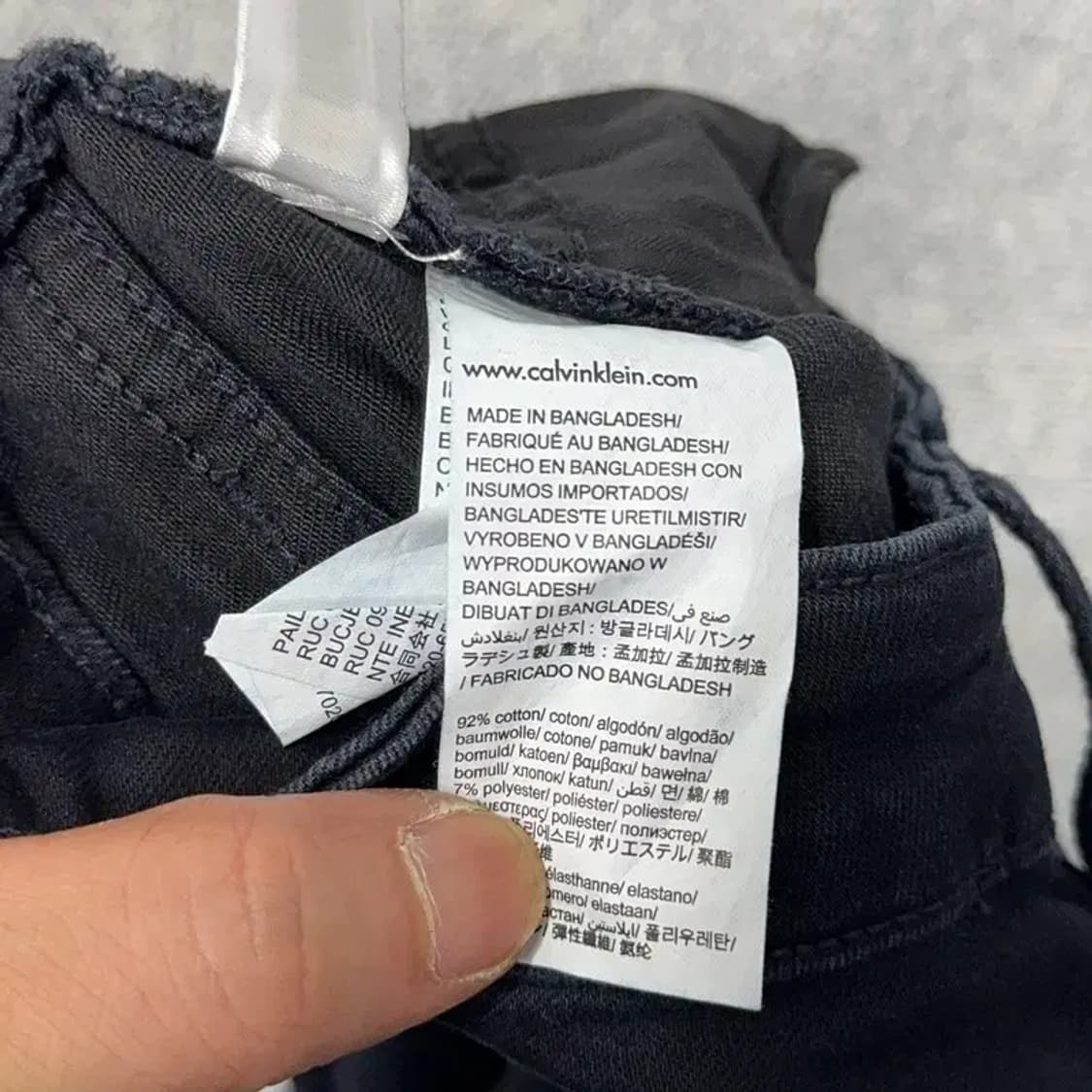 캘빈클라인 여성 캐주얼 스키니 크롭진 27 상품이미지7