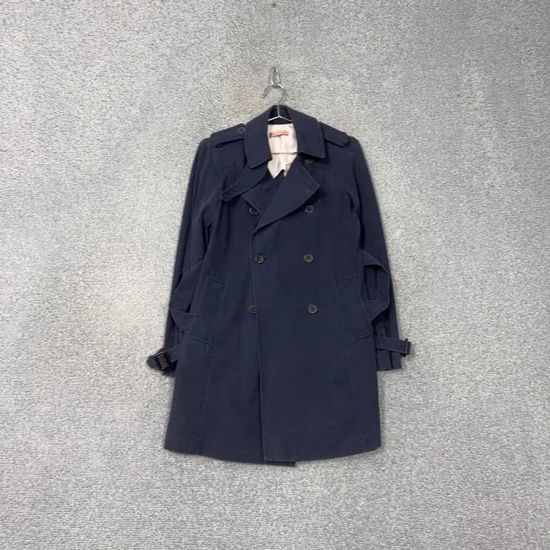 질스튜어트 네이비 여성 클래식 트렌치 코트 88-165 상품이미지1
