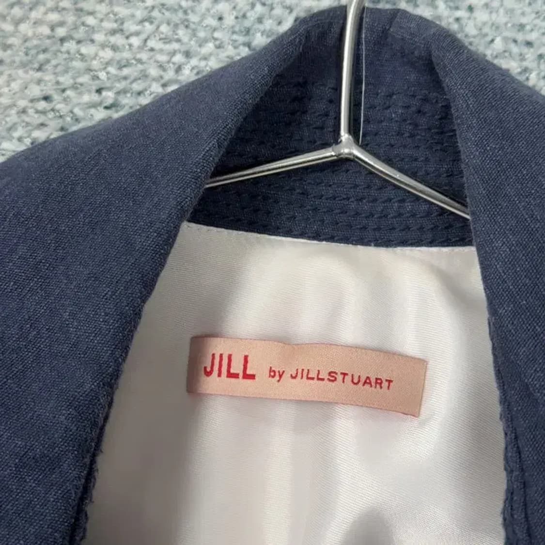 질스튜어트 네이비 여성 클래식 트렌치 코트 88-165 상품이미지5