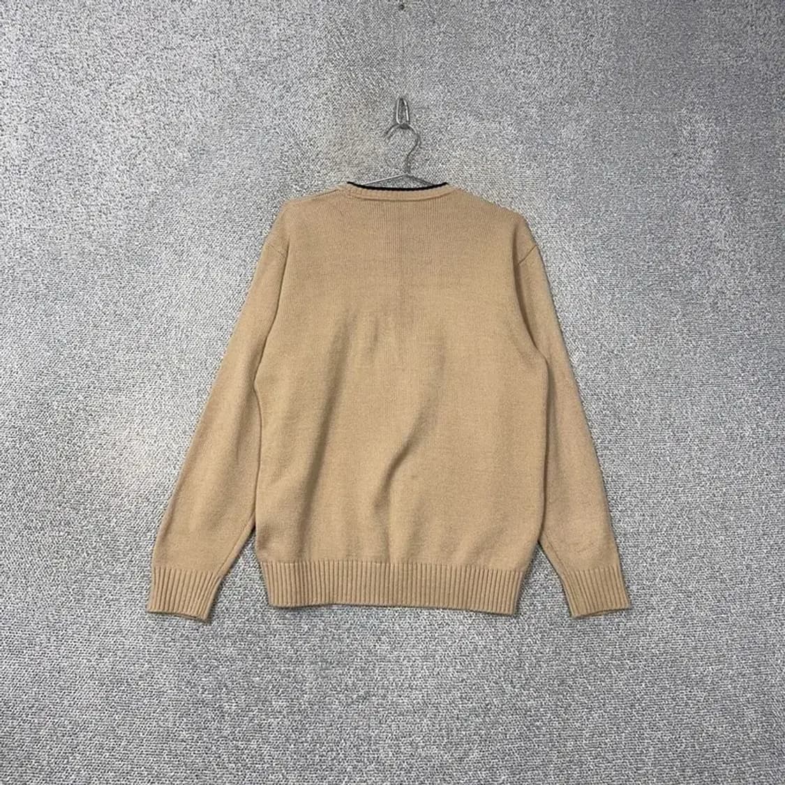 콜롬비아 클래식 빈티지 베이지 니트 100 상품이미지2