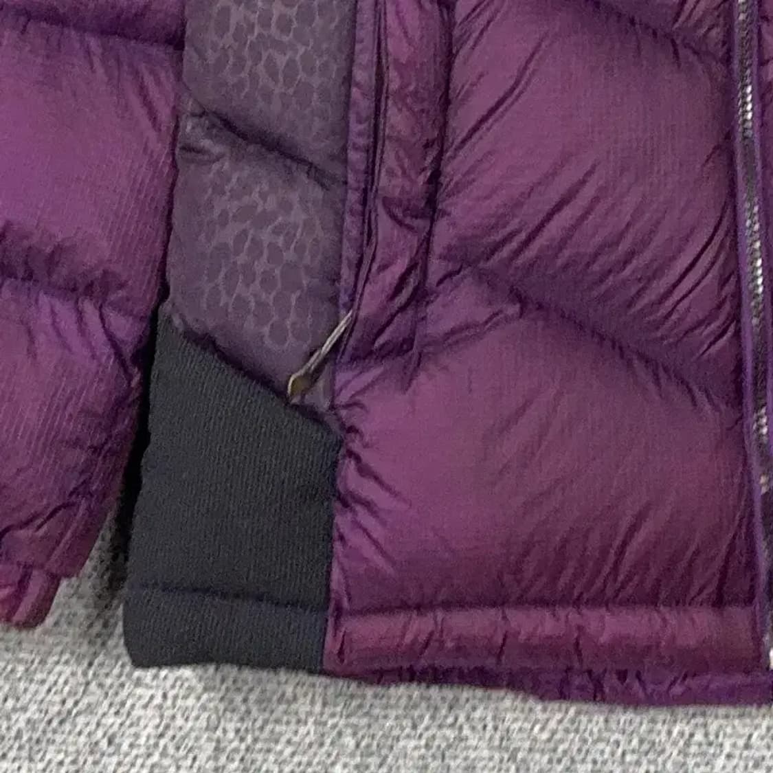 K2 퍼플 로고 여성 거위털 구스다운 방한 패딩 90 상품이미지3