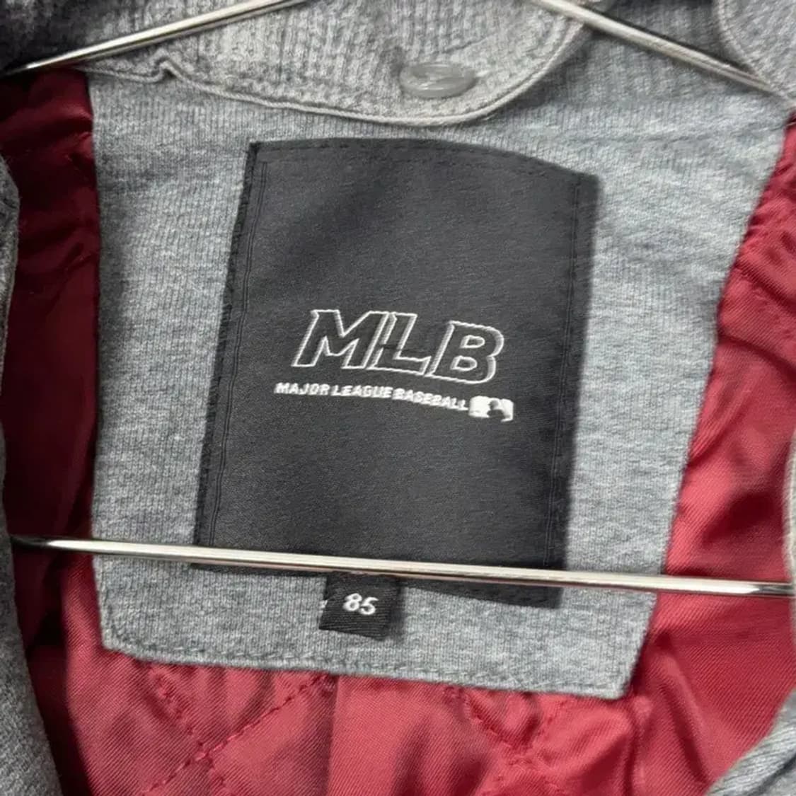 MLB 뉴욕양키즈 그레이 단가라 코튼 스타디움 자켓 85 상품이미지3