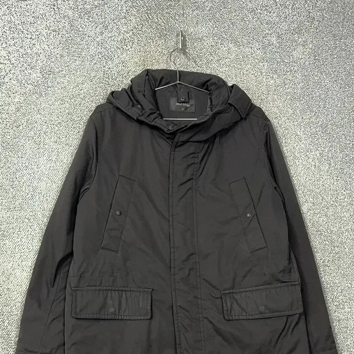 마인드 브릿지 투포켓 블랙 빈티지 롱패딩 점퍼 95 상품이미지3