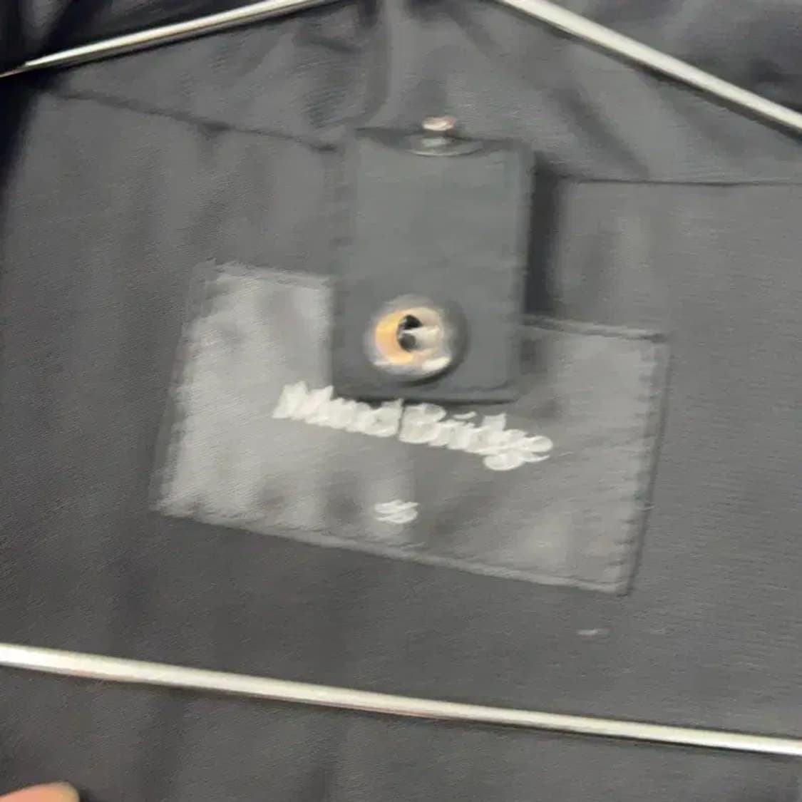 마인드 브릿지 투포켓 블랙 빈티지 롱패딩 점퍼 95 상품이미지5