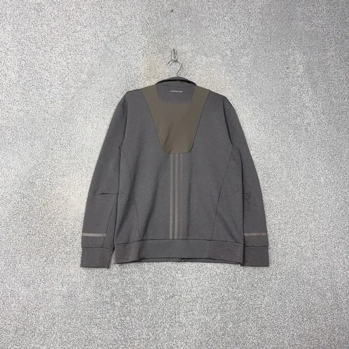 아디다스 그레이 집업 져지 XL 상품이미지2