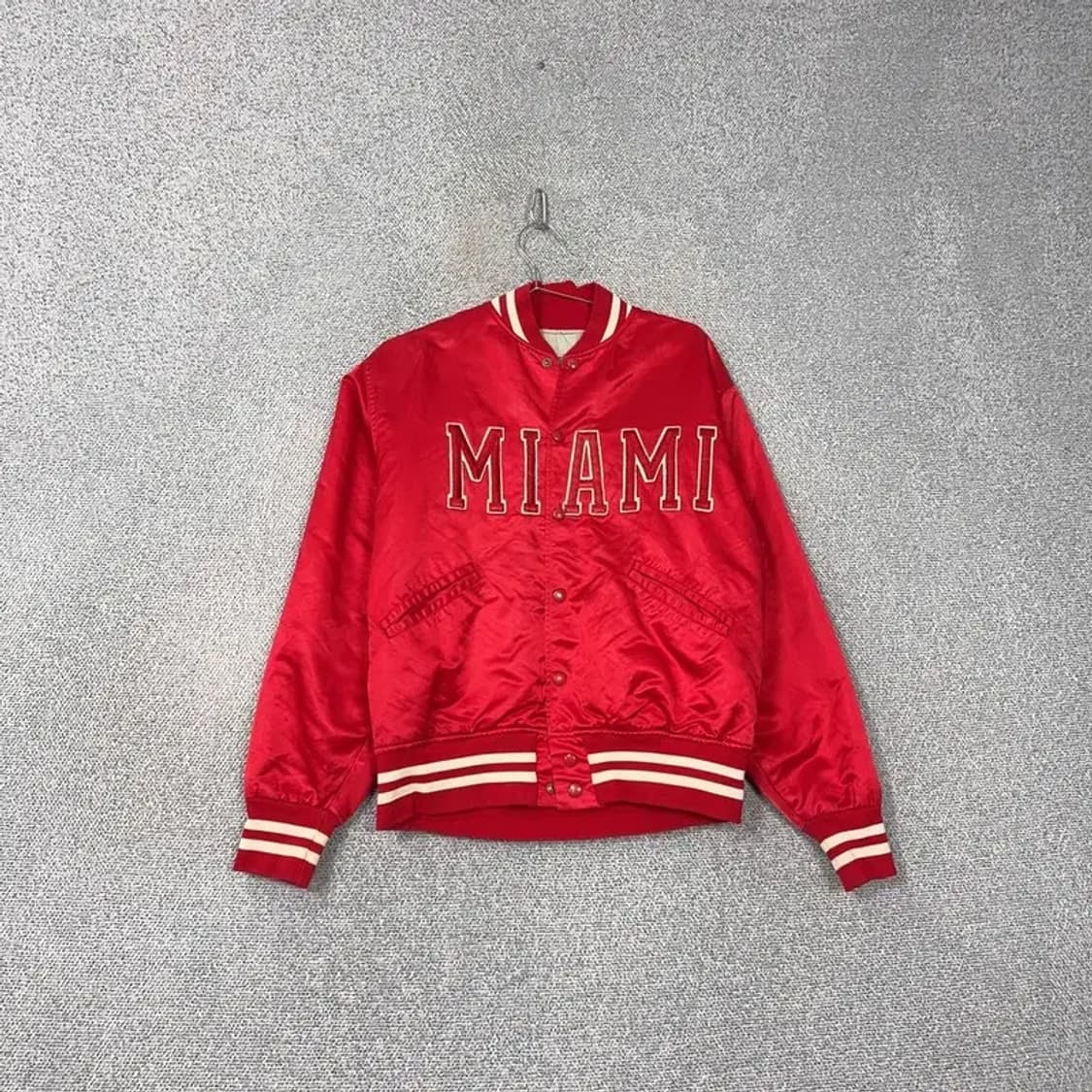 빈티지 유광 마이애미 스타디움자켓 상품이미지1