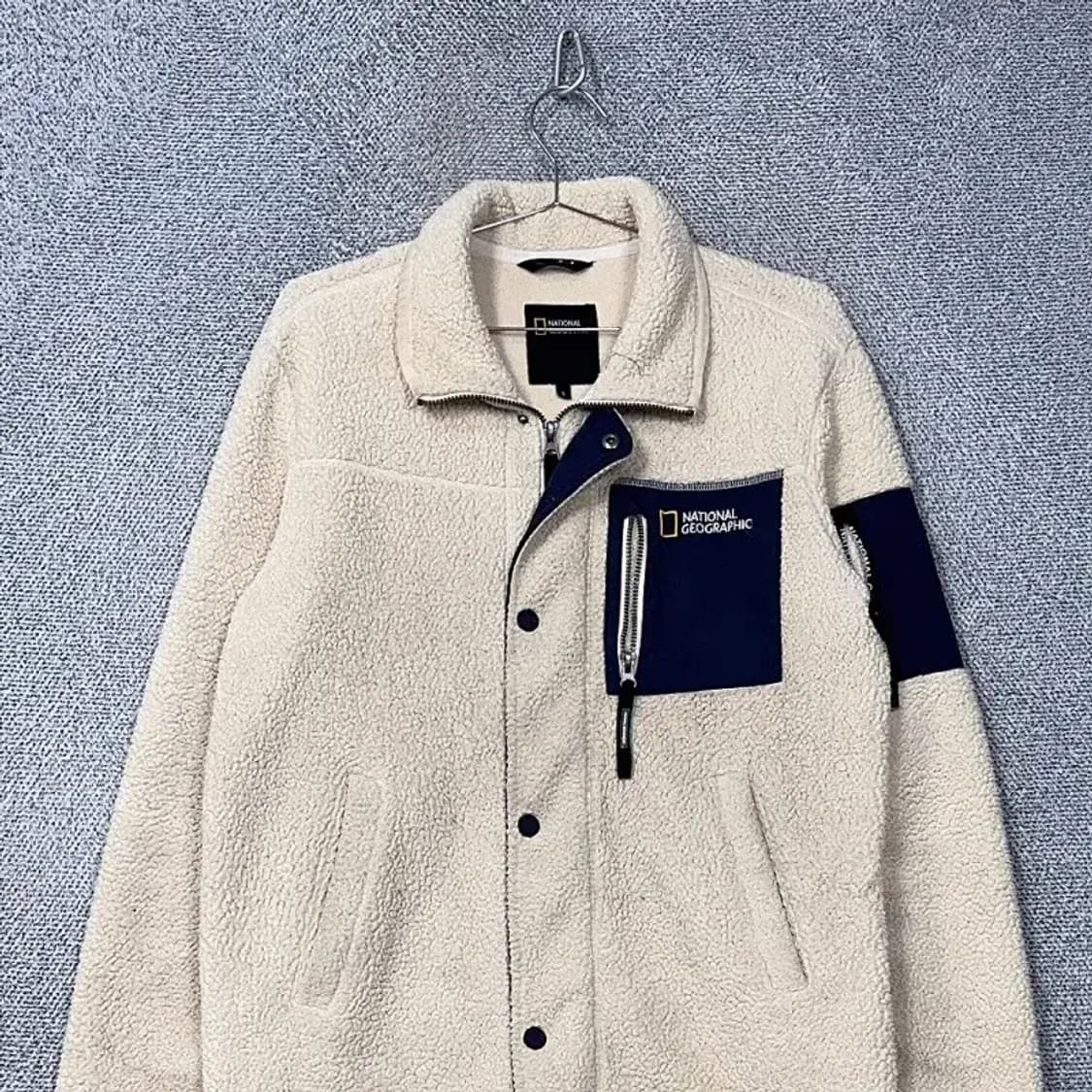 내셔널지오그래픽 후리스 크림 코트 90 상품이미지3