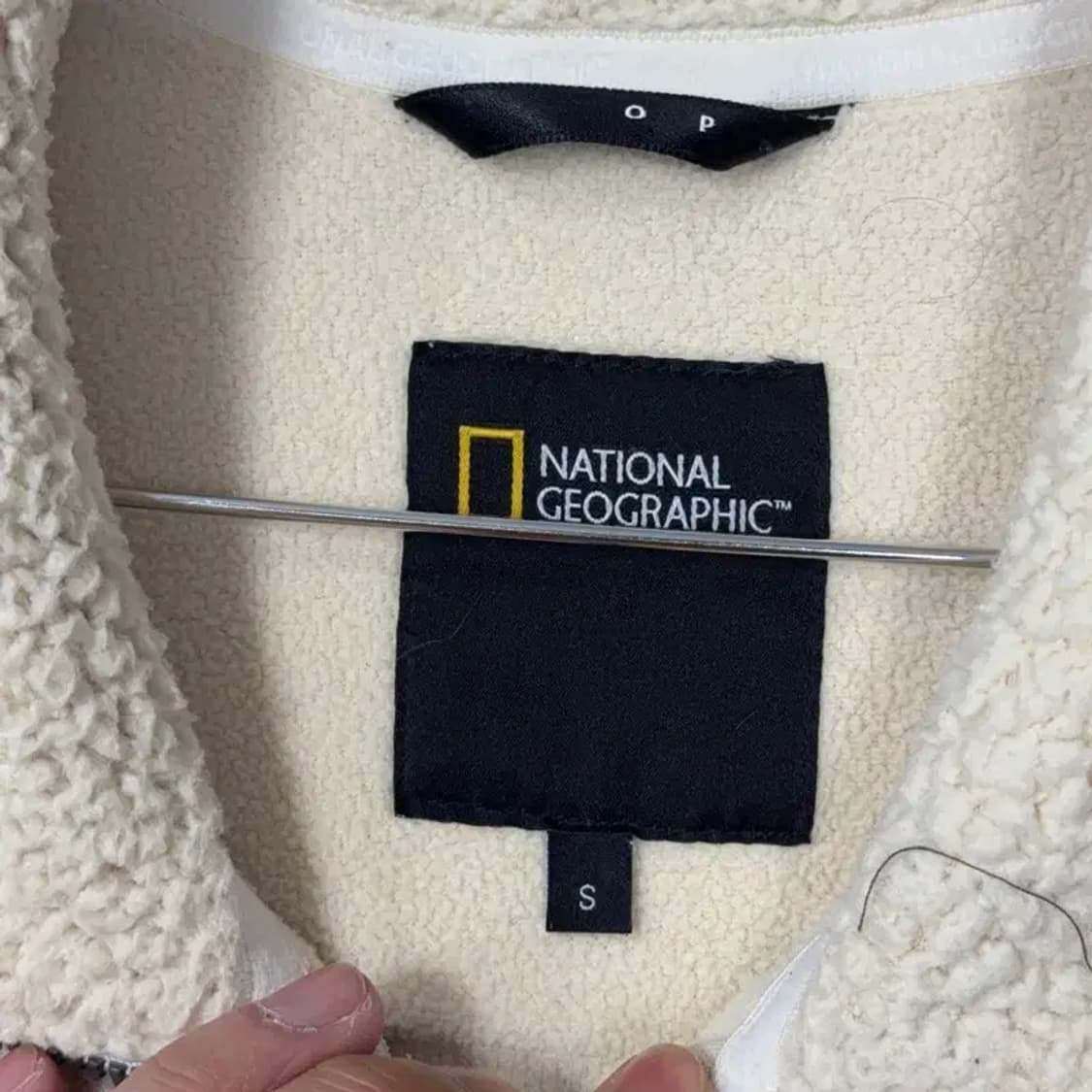 내셔널지오그래픽 후리스 크림 코트 90 상품이미지5