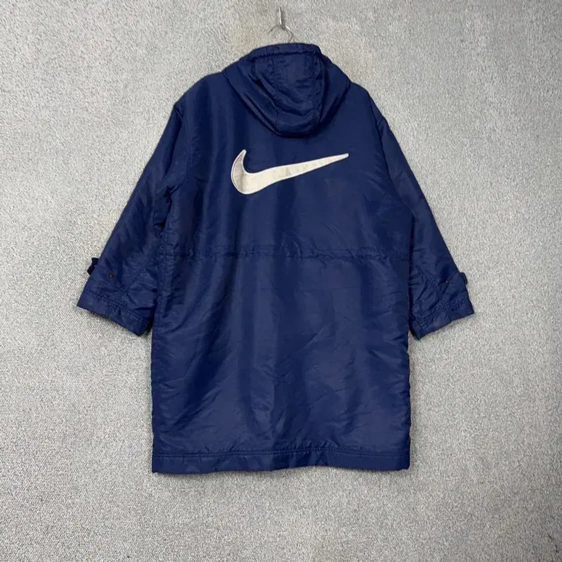 나이키 빅로고 네이비 우븐 코트 M 상품이미지2