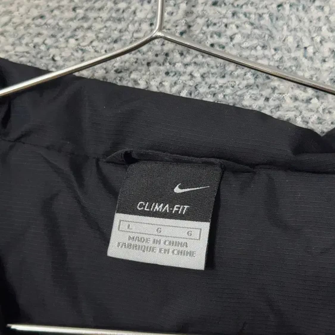 나이키 클리마핏 기능성 블랙 바람막이 L 상품이미지3