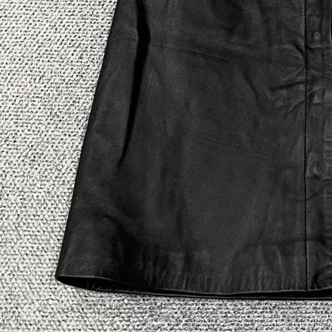 올세인츠 레더 가죽 블랙 미니스커트 US8 상품이미지3