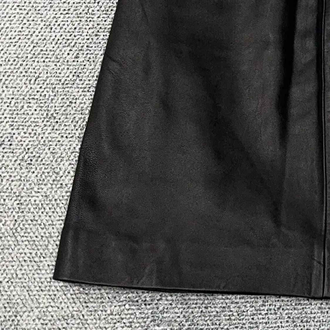 올세인츠 레더 가죽 블랙 미니스커트 US8 상품이미지4