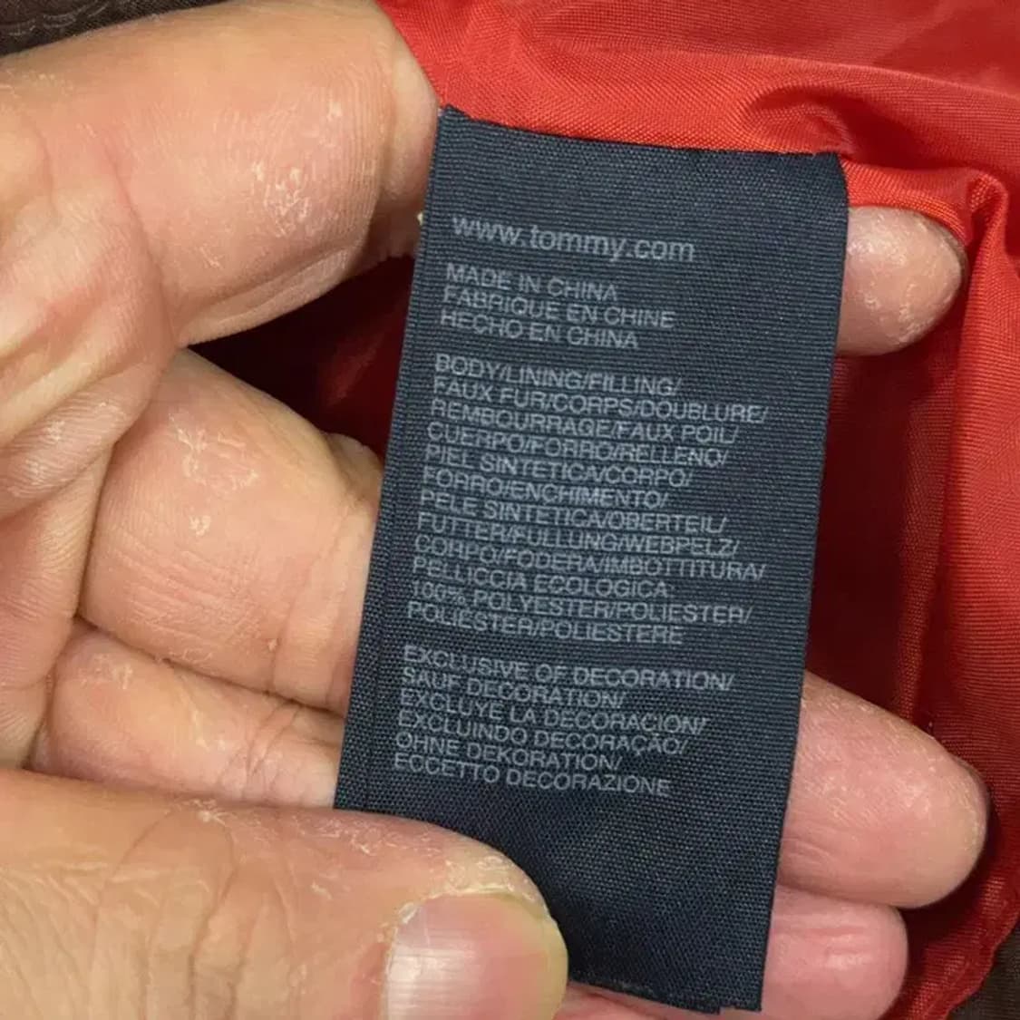 타미힐피거 벨티드 브라운 패딩 XS 상품이미지4