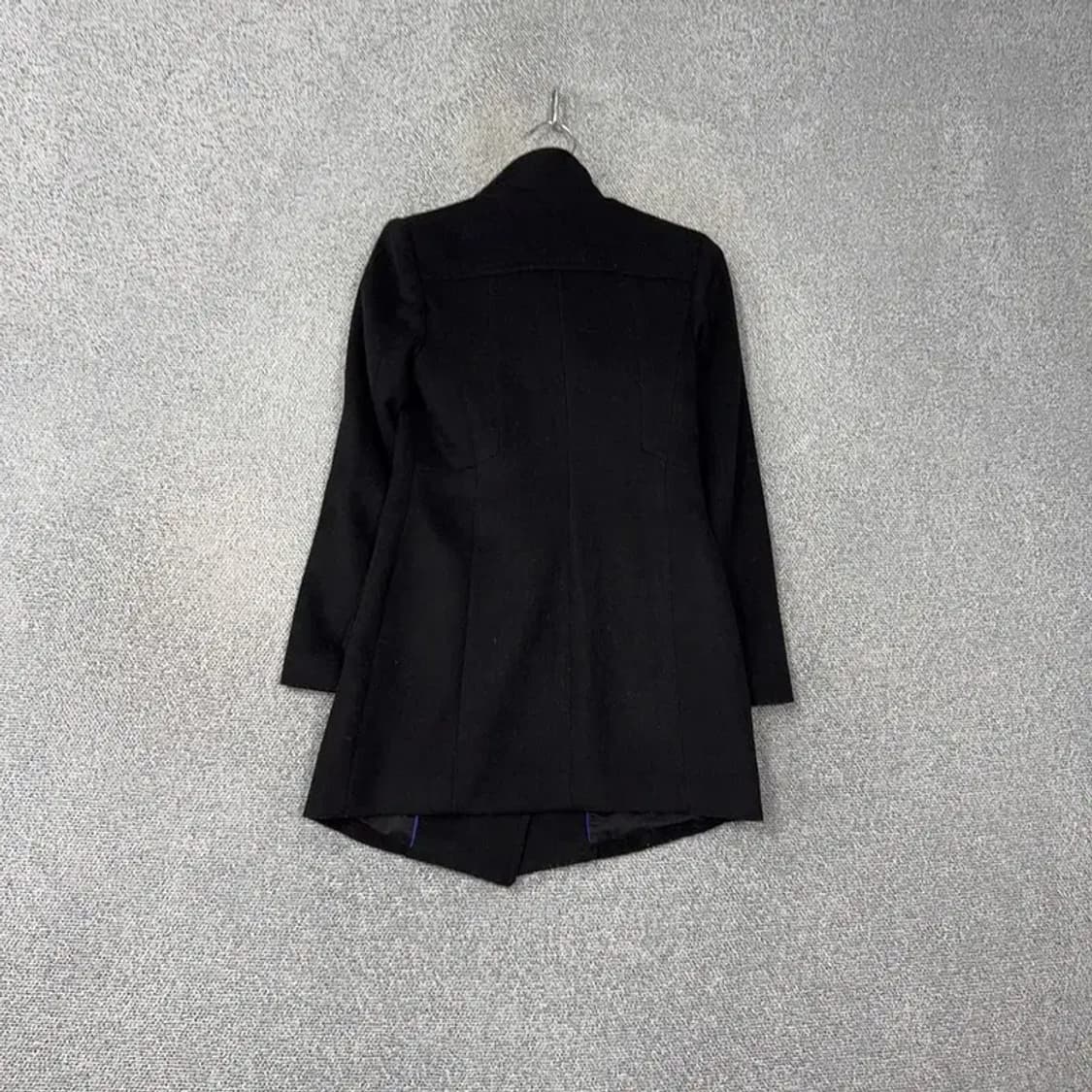 GGPX 집업 블랙 울 코트 S 상품이미지2