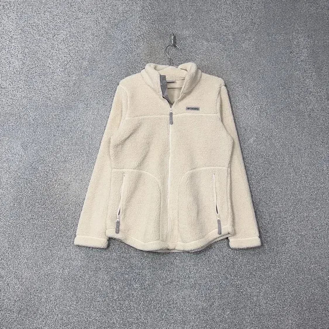 콜롬비아 크림 후리스 M 상품이미지1