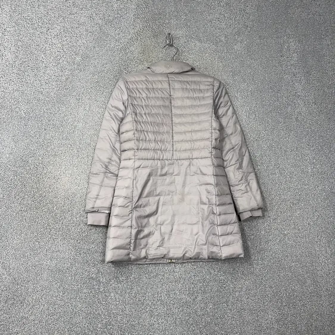 푸마 라이트 그레이 경량 롱패딩 S 상품이미지2