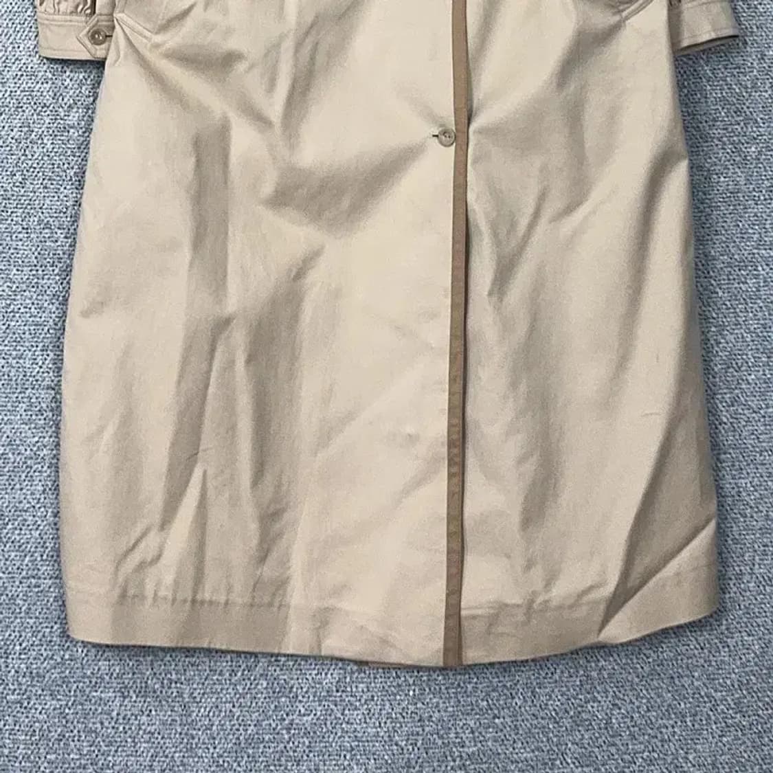 런던포그 클래식 연베이지 빈티지 롱 트렌치 코트 54 상품이미지4